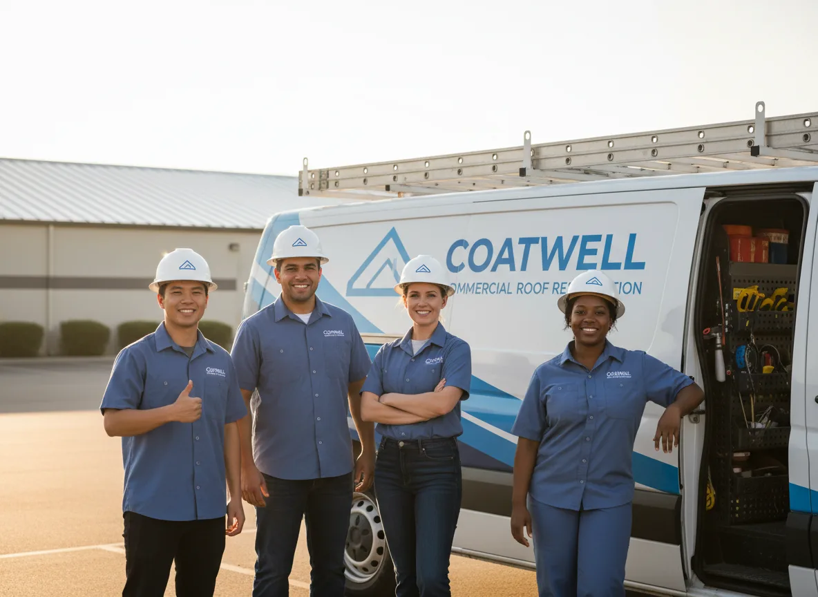 Commercial roof coating company in Conasauga, TN